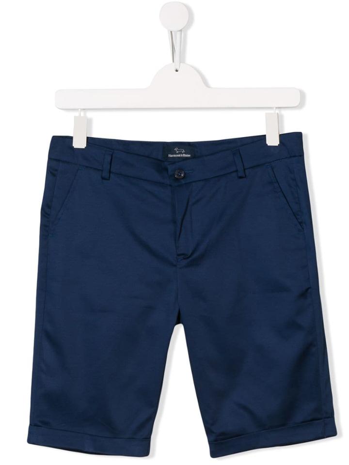 Harmont & Blaine Junior Teen Chino Shorts - Blue