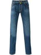 Jacob Cohen Slim Fit Jeans, Men's, Size: 37, Blue, Cotton