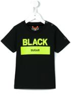 Black Sugar Print T-shirt, Boy's, Size: 7 Yrs, Sugarman Kids
