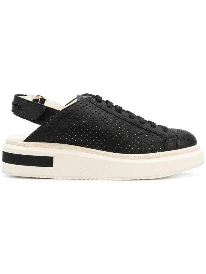 Manuel Barceló Sling-back Sneakers - Black