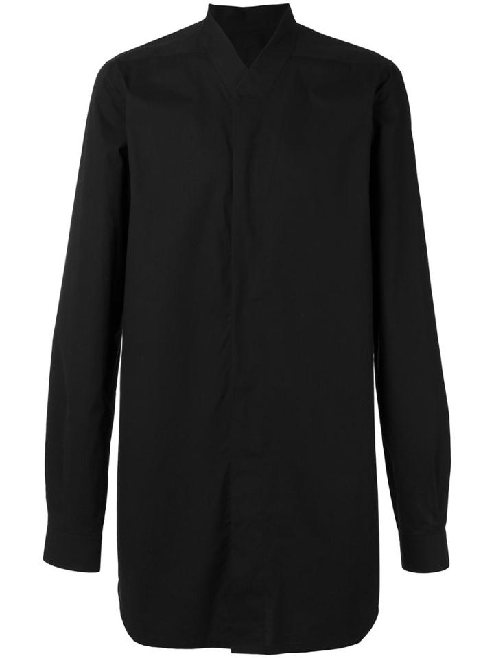 Rick Owens - Faun Shirt - Men - Cotton - 52, Black, Cotton