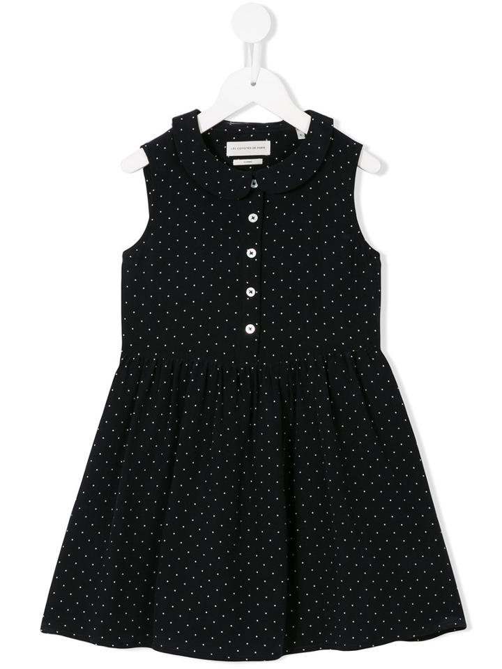 Les Coyotes De Paris - Flared Shirt Dress - Kids - Silk - 12 Yrs, Blue