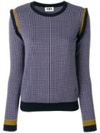 Sonia By Sonia Rykiel Contrast Trim Top - Blue