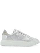 Philippe Model Temple Sneakers - Silver