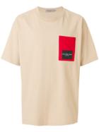 Calvin Klein Jeans Logo Print T-shirt - Nude & Neutrals
