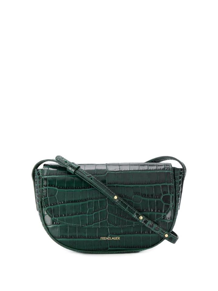 Frenzlauer Mini Swing Croc-effect Bag - Green