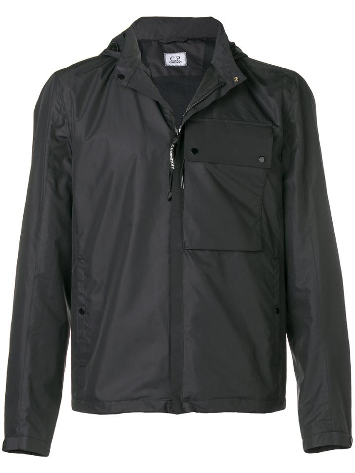 Cp Company Hooded Rain Jacket - Blue