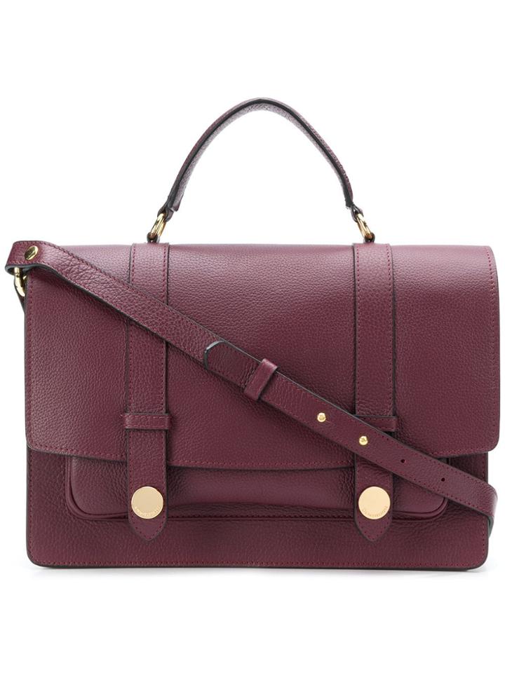 L'autre Chose Classic Satchel - Red