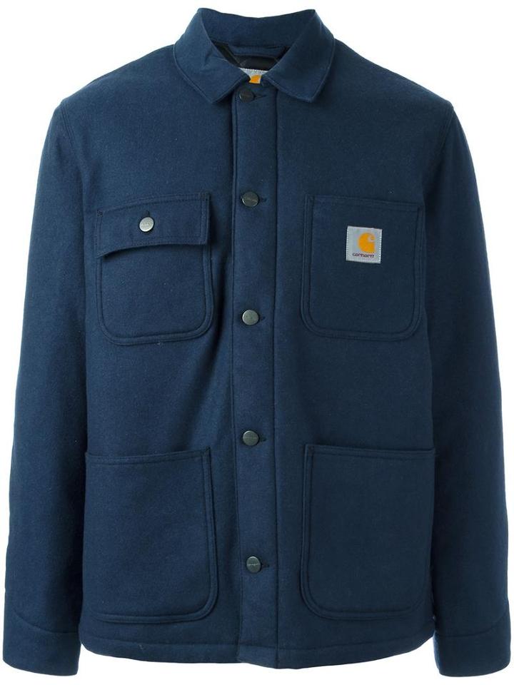 Carhartt 'michigan' Jacket, Men's, Size: Small, Blue, Polyamide/polyester/wool