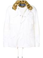 Junya Watanabe Man Panelled Shirt Jacket - White