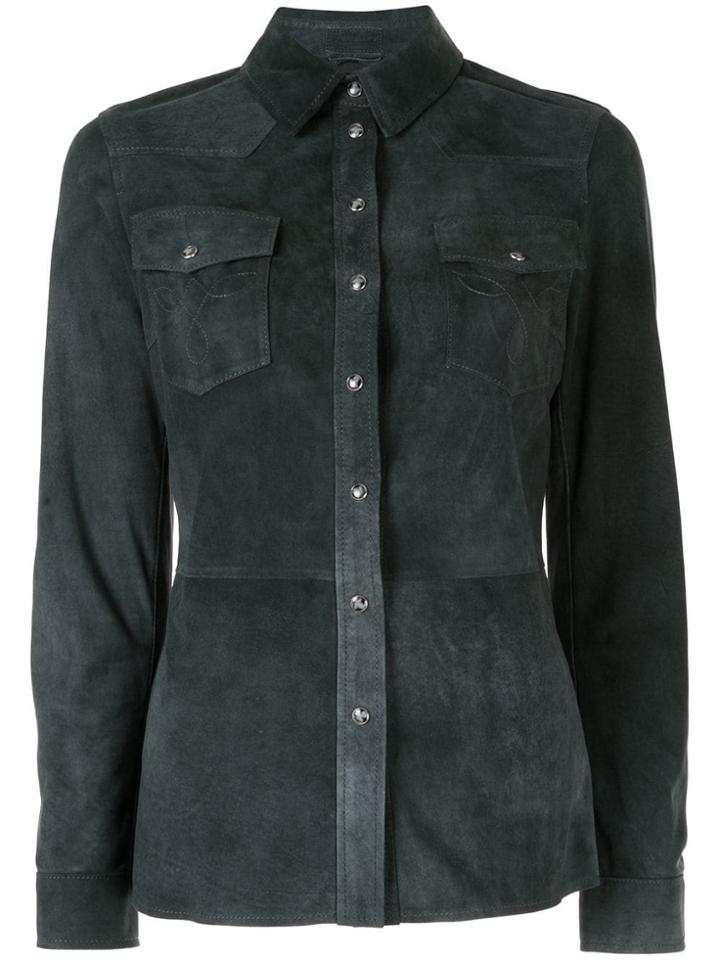 Desa 1972 Western Shirt - Grey
