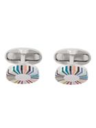 Paul Smith Striped Sphere Cufflinks