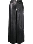 Jean Paul Gaultier Vintage Wide-leg Trousers - Black