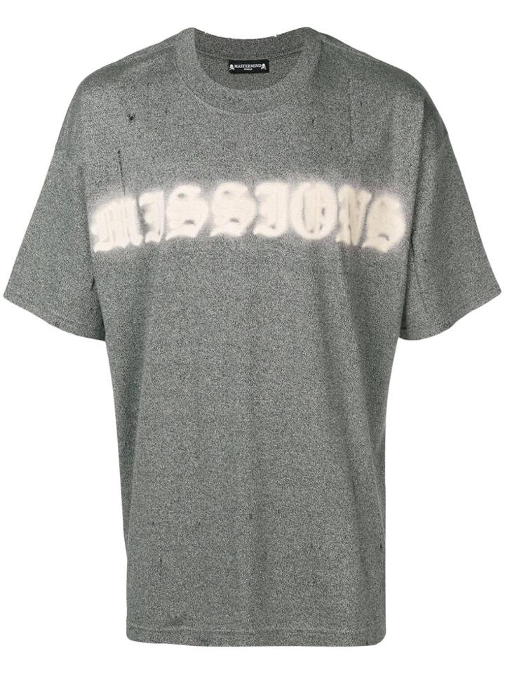 Mastermind World Printed T-shirt - Grey