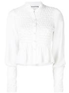Alexis Capizzi Embroidered Top - White