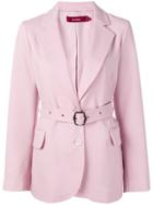Sies Marjan Belted Blazer - Pink