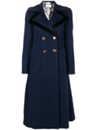 Gucci Double Breasted Frock Coat - Blue