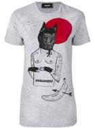 Dsquared2 Batman Printed T-shirt - Grey