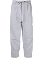 Karen Walker Beck Polka-dot Trousers - Grey
