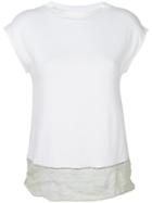 Fabiana Filippi Colourblock Shirt - White