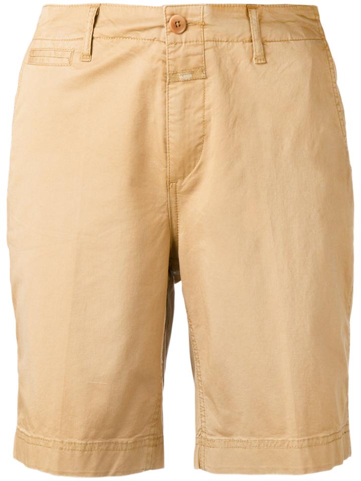Eleventy Classic Chino Shorts - Nude & Neutrals