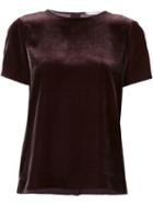 Vince 'raisin' T-shirt, Women's, Size: Medium, Pink/purple, Viscose/silk