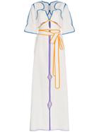Rosie Assoulin Tube-y Or Not Tube-y Maxi Dress - Yellow & Orange