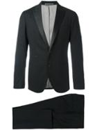Eleventy Two Piece Dinner Suit, Men's, Size: 50, Black, Wool/cupro