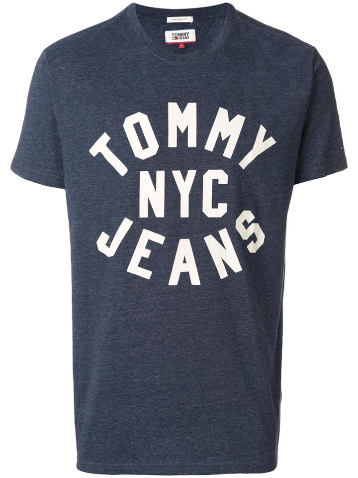 Tommy Hilfiger Logo T-shirt - Blue