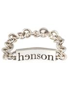 Henson 'i.d.' Bracelet, Adult Unisex, Size: Medium, Metallic