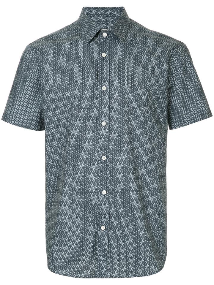 Gieves & Hawkes Patterned Shirt - Grey