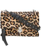 No21 Leopard Print Shoulder Bag - Brown