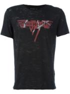 John Varvatos 'van Halen' T-shirt, Men's, Size: Large, Black, Polyester/cotton