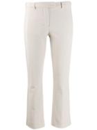 's Max Mara Cropped Cigarette Trousers - Neutrals
