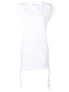 Philosophy Di Lorenzo Serafini Drawstring Hem Dress - White