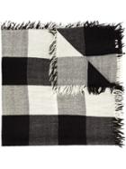 Faliero Sarti 'quadra' Scarf, Women's, Black, Wool