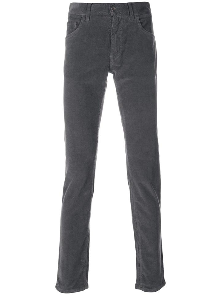 Dolce & Gabbana Corduroy Skinny Trousers - Grey