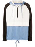 Ami Paris Half-zipped Anorak - White