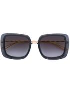 Elie Saab Square Frame Sunglasses - Metallic