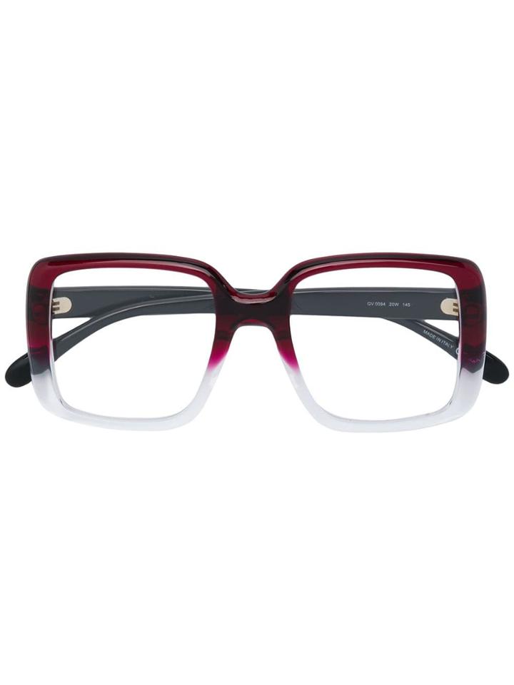 Givenchy Eyewear Oversized Square Glasses - Purple