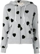 Comme Des Garçons - Polka Dot Zipped Hoodie - Women - Cotton - S, Women's, Grey, Cotton