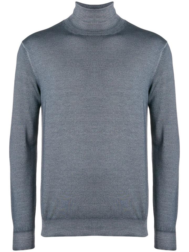 Dell'oglio Roll Neck Sweater - Grey