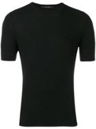 Tagliatore Plain T-shirt - Black