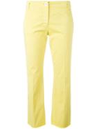 Dorothee Schumacher Bootcut Cropped Jeans, Women's, Size: 3, Yellow/orange, Cotton/spandex/elastane