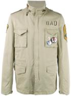 History Repeats Multi Patch Jacket, Men's, Size: 50, Green, Cotton/spandex/elastane