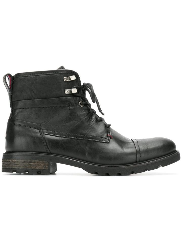 Tommy Hilfiger Tommy Hilfiger Fm0fm00711990 990 Calf Leather - Black