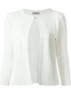 Egrey Knitted Jacket, Women's, Size: Gg, White, Viscose