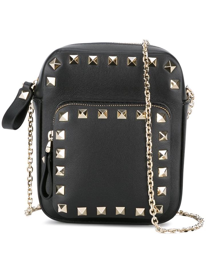 Valentino 'rockstud' Standing Shoulder Bag, Women's, Black
