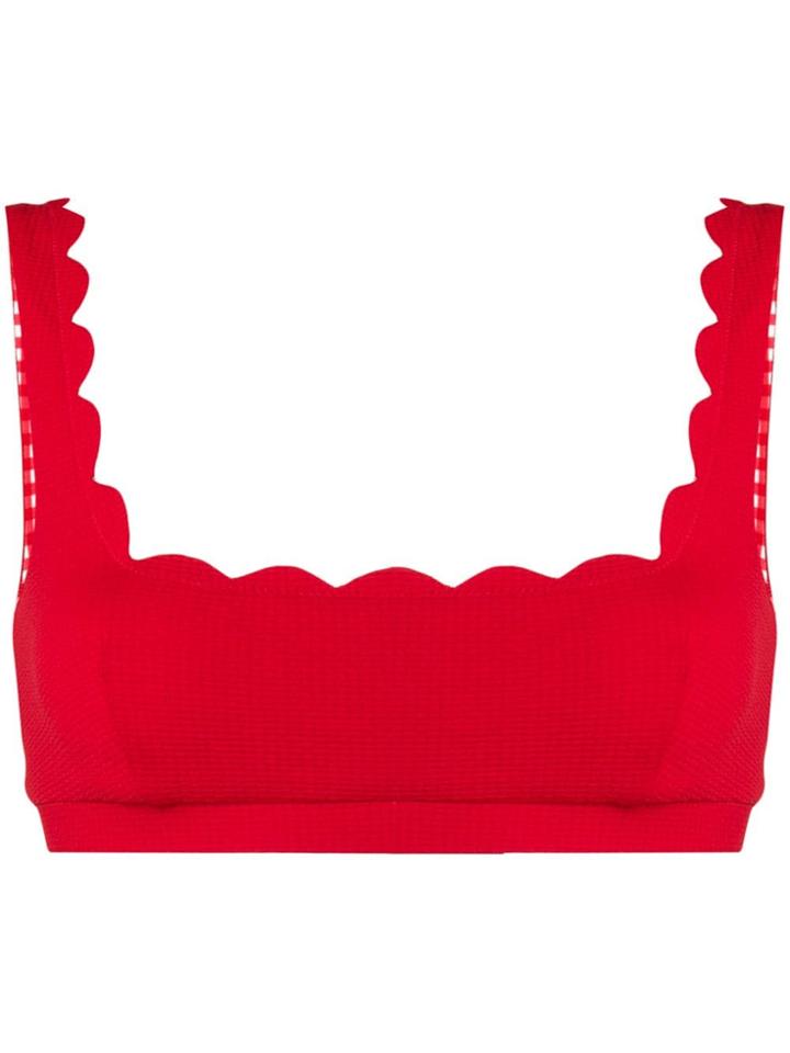 Marysia Mini Palm Springs Bikini Top - Red
