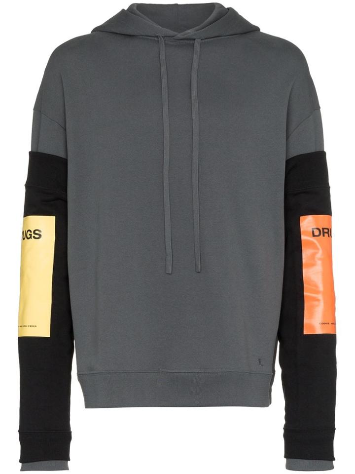 Raf Simons Armband Hoodie - Blue